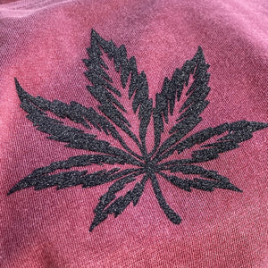 "Velvet Midnight Leaf" Shirt