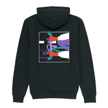 Load image into Gallery viewer, “City Cycling” backprint hoodie