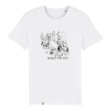 Lade das Bild in den Galerie-Viewer, "World Trip 2021" shirt (Siebdruck)