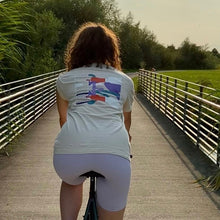 Load image into Gallery viewer, "City Cycling" backprint shirt
