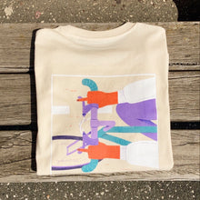 Lade das Bild in den Galerie-Viewer, &quot;City Cycling&quot; backprint Shirt