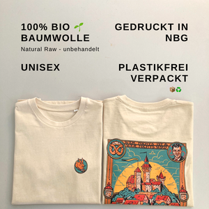 NBG adilettenhase mit backprint unisex shirt